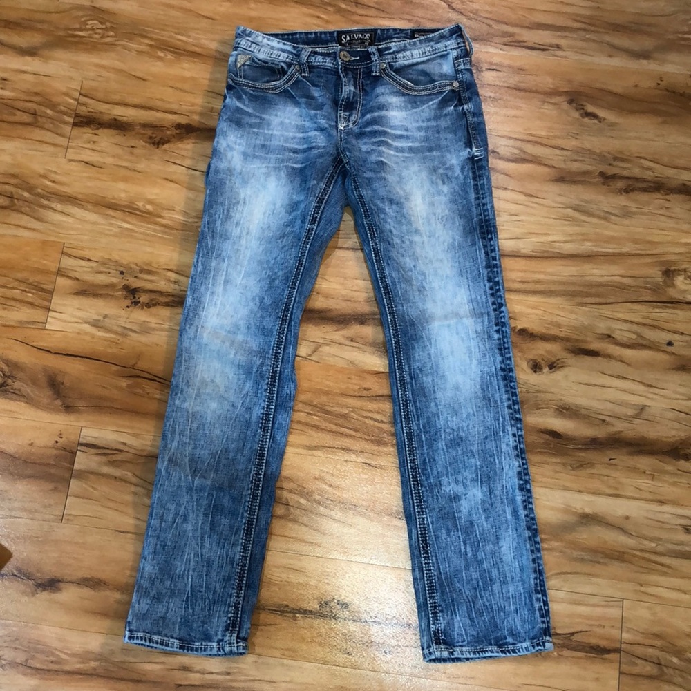 Salvage Mayhem Regular Straight 30L Men’s Jeans
